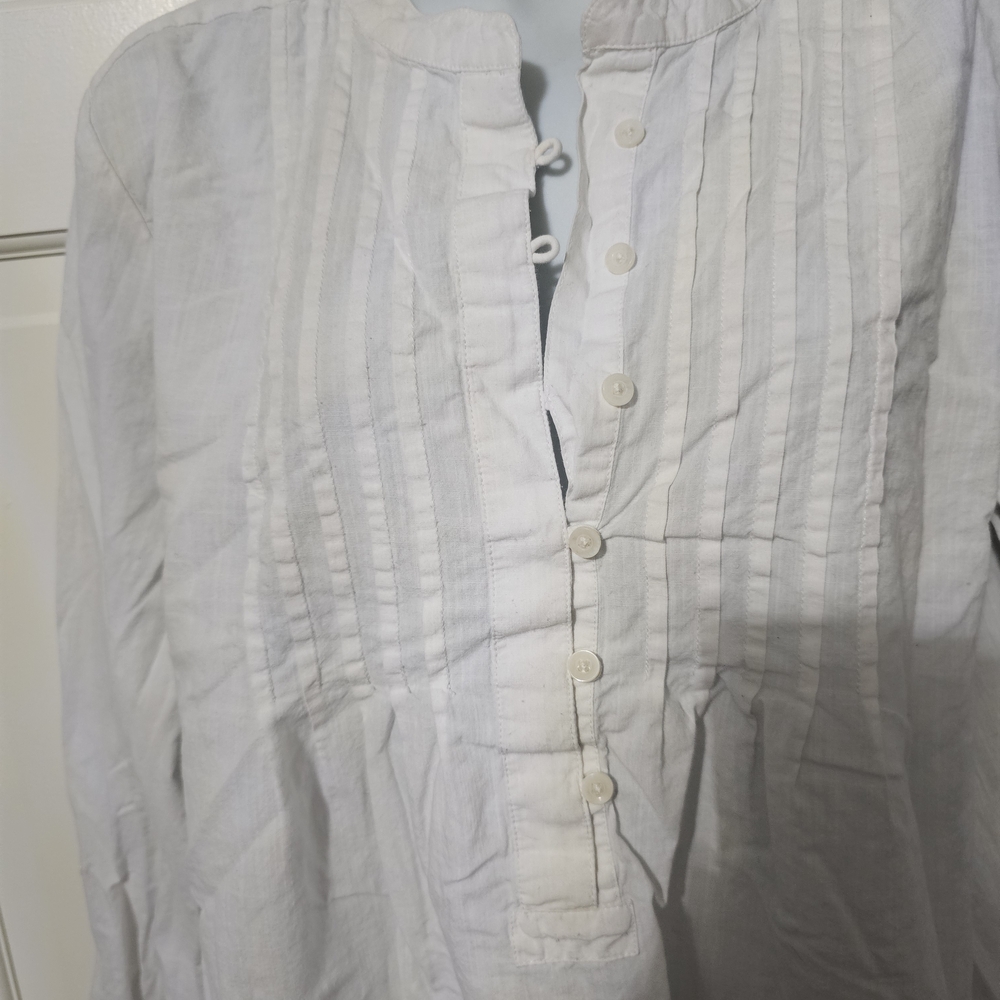 Lucky Brand White Blouse - Picture 2 of 6